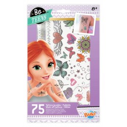 75 Tattoos lavables - Paillettes