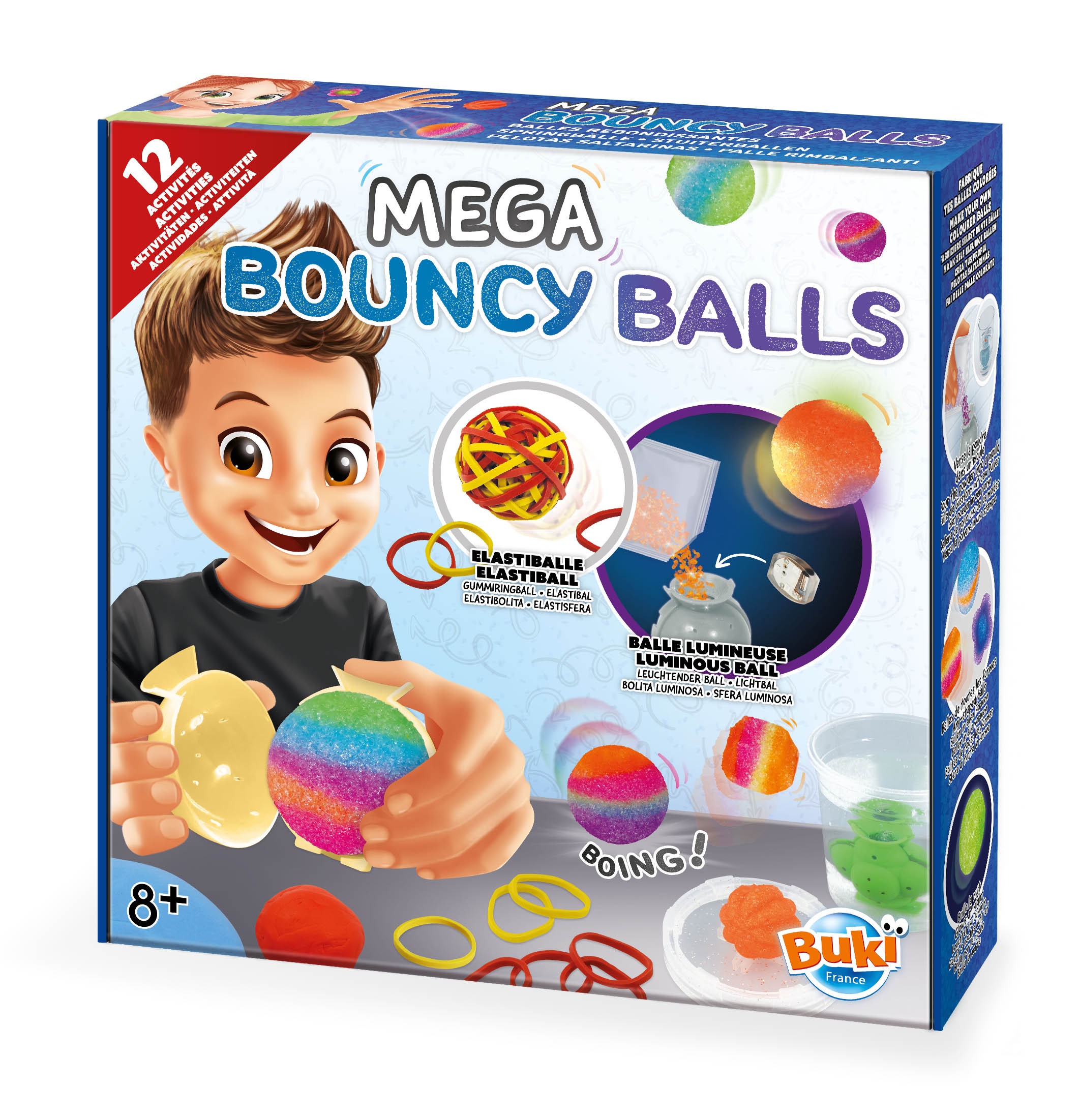 Buki France-Mega balles rebondissantes