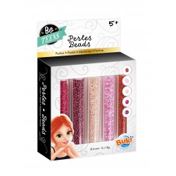 Bead tubes pink