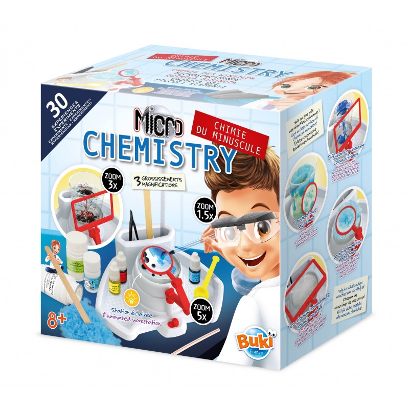 Buki France- Mini Kit d'expériences de chimie sc…