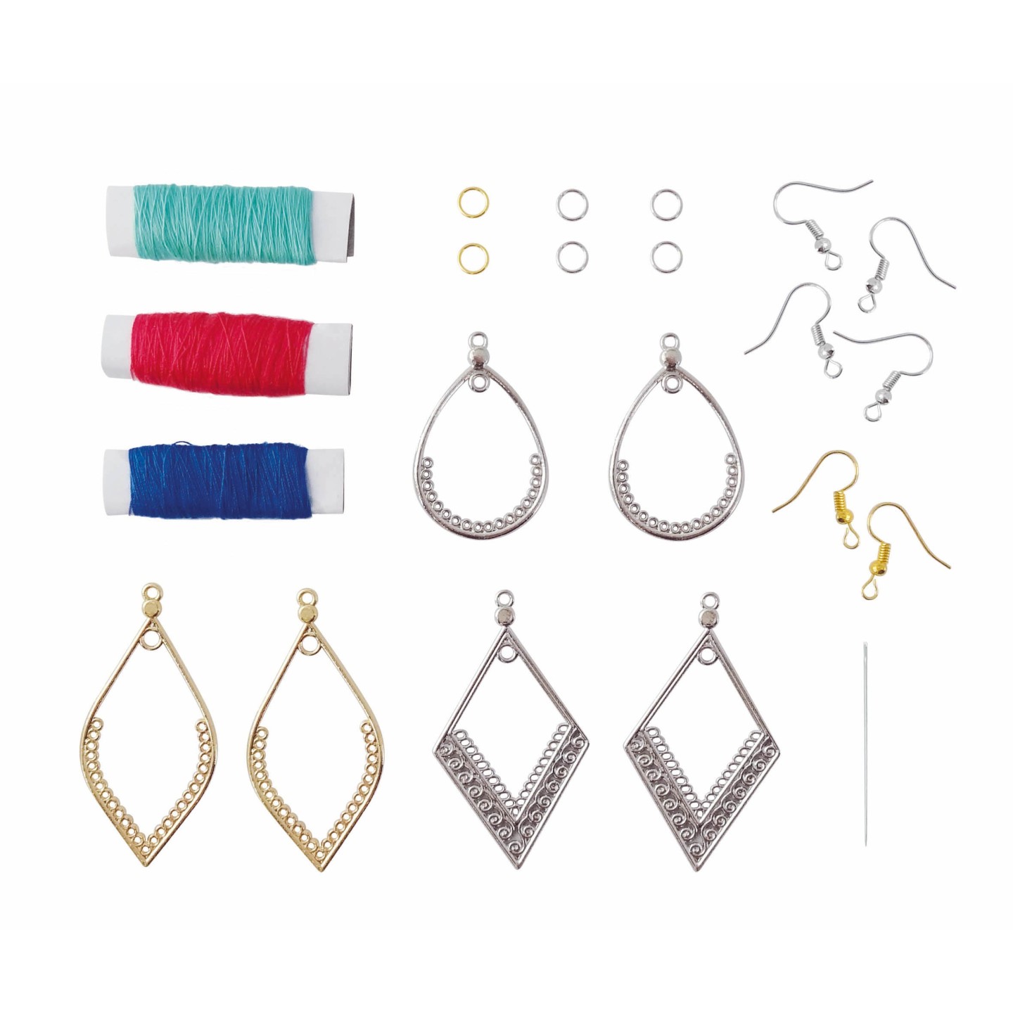String Art : 3 bijoux