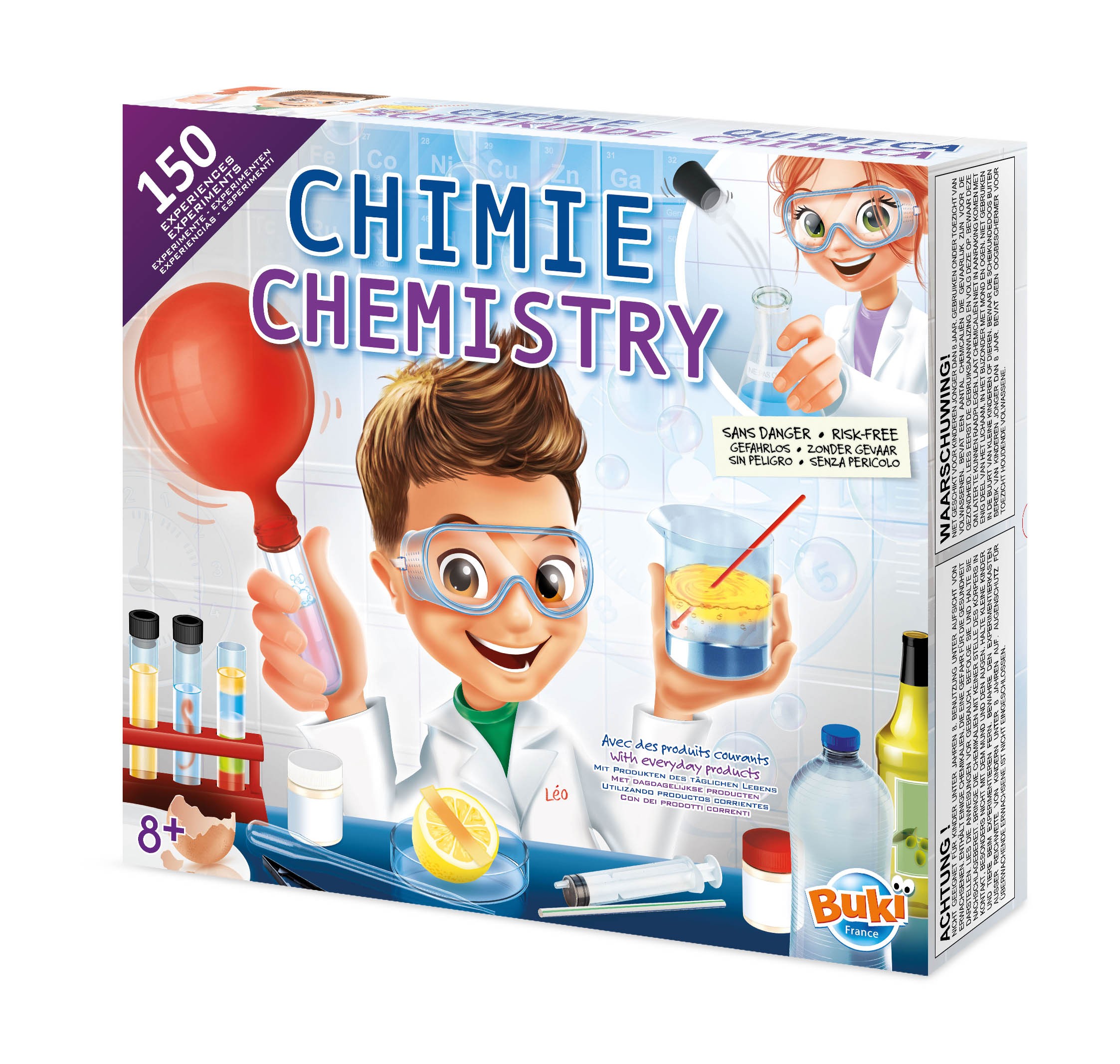 Buki Chimie Chemistry Set 75 Experiments