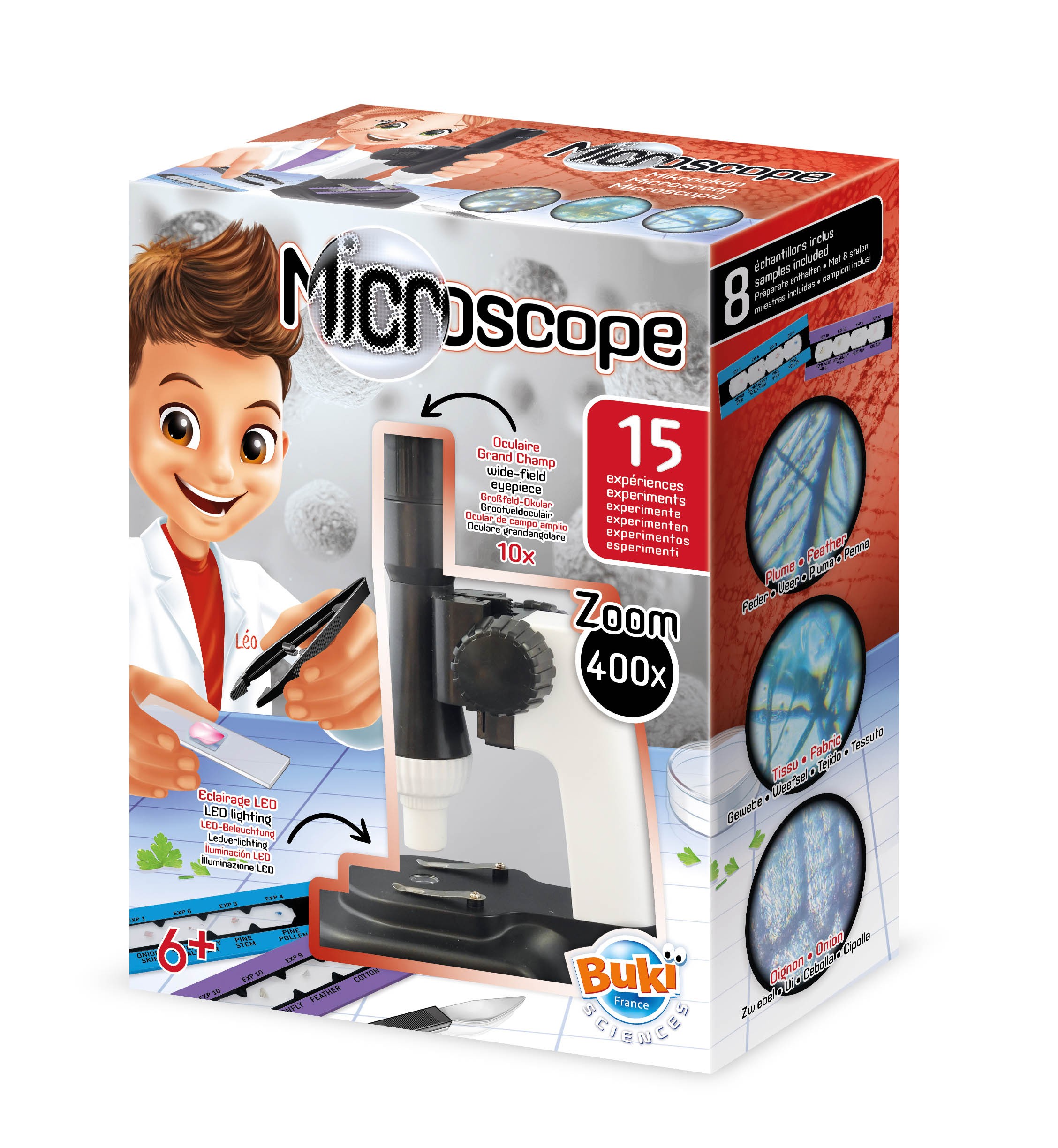 Buki France-Microscope 15 Experiments