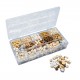 Box of wooden beads – Natural