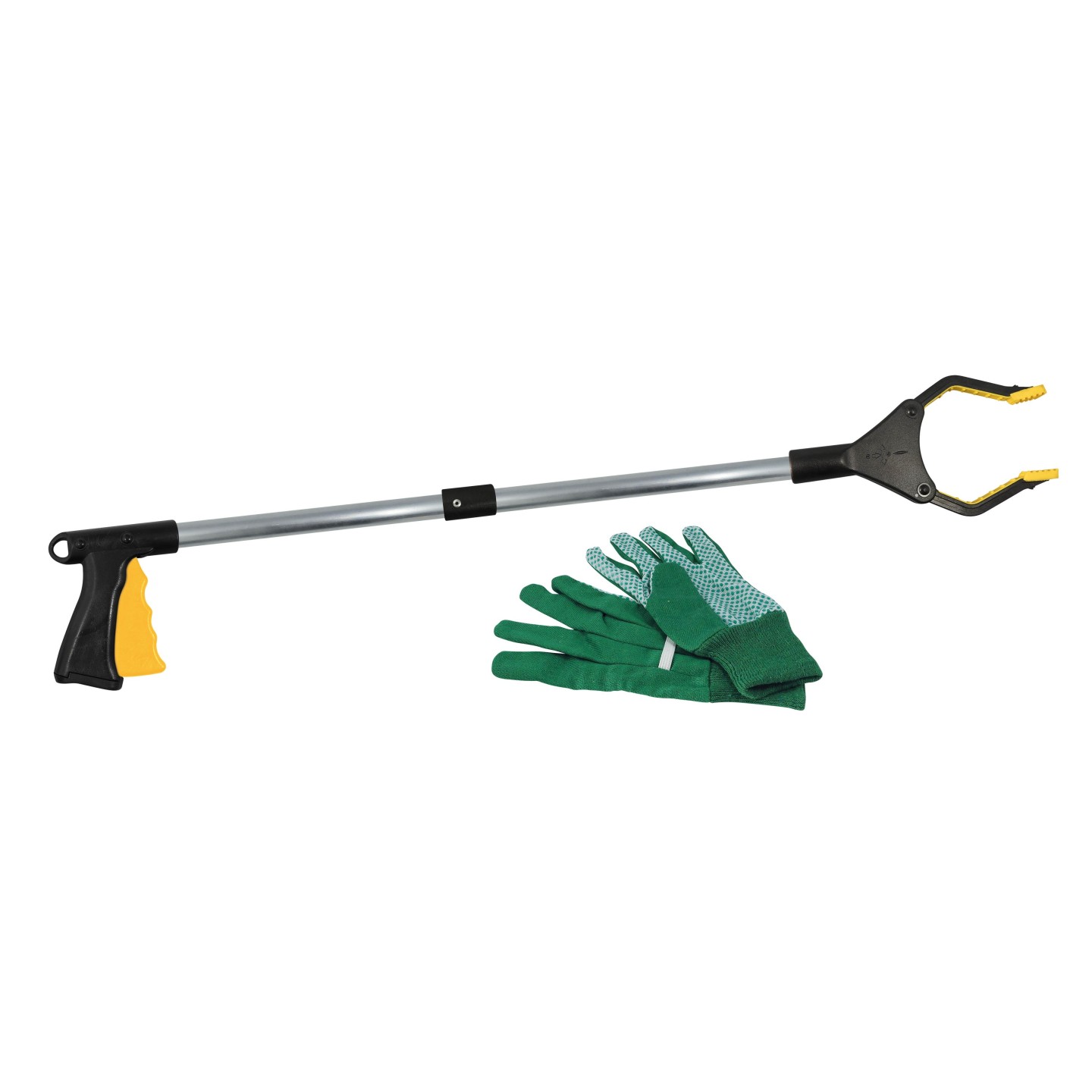 Clamp unfolded