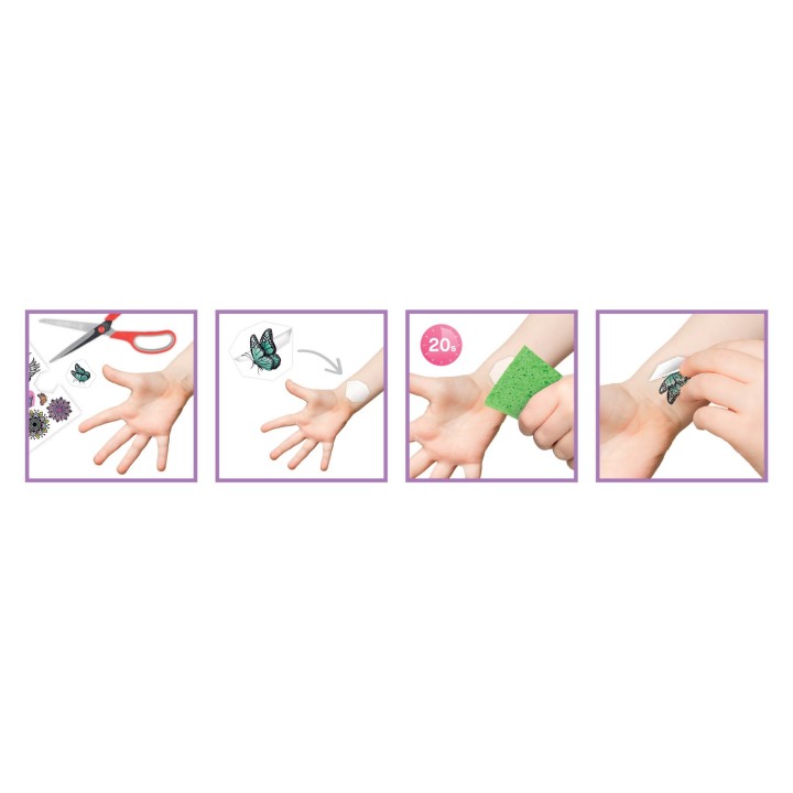 75 Tattoos lavables - Paillettes