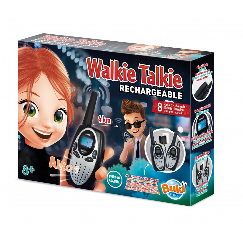 Buki France-Walkie Talkie Rechargeable