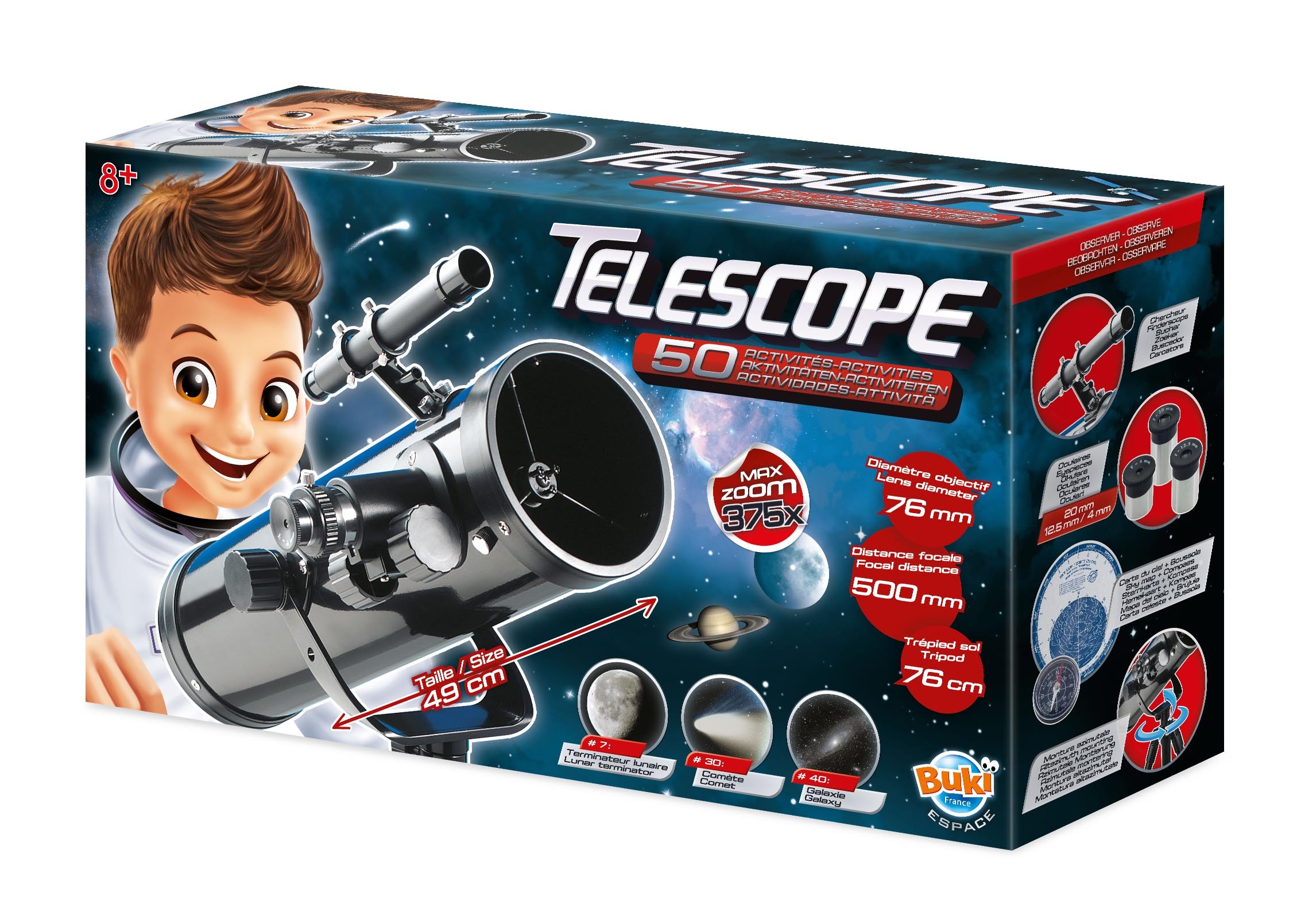 Buki France-Télescope 50 activités