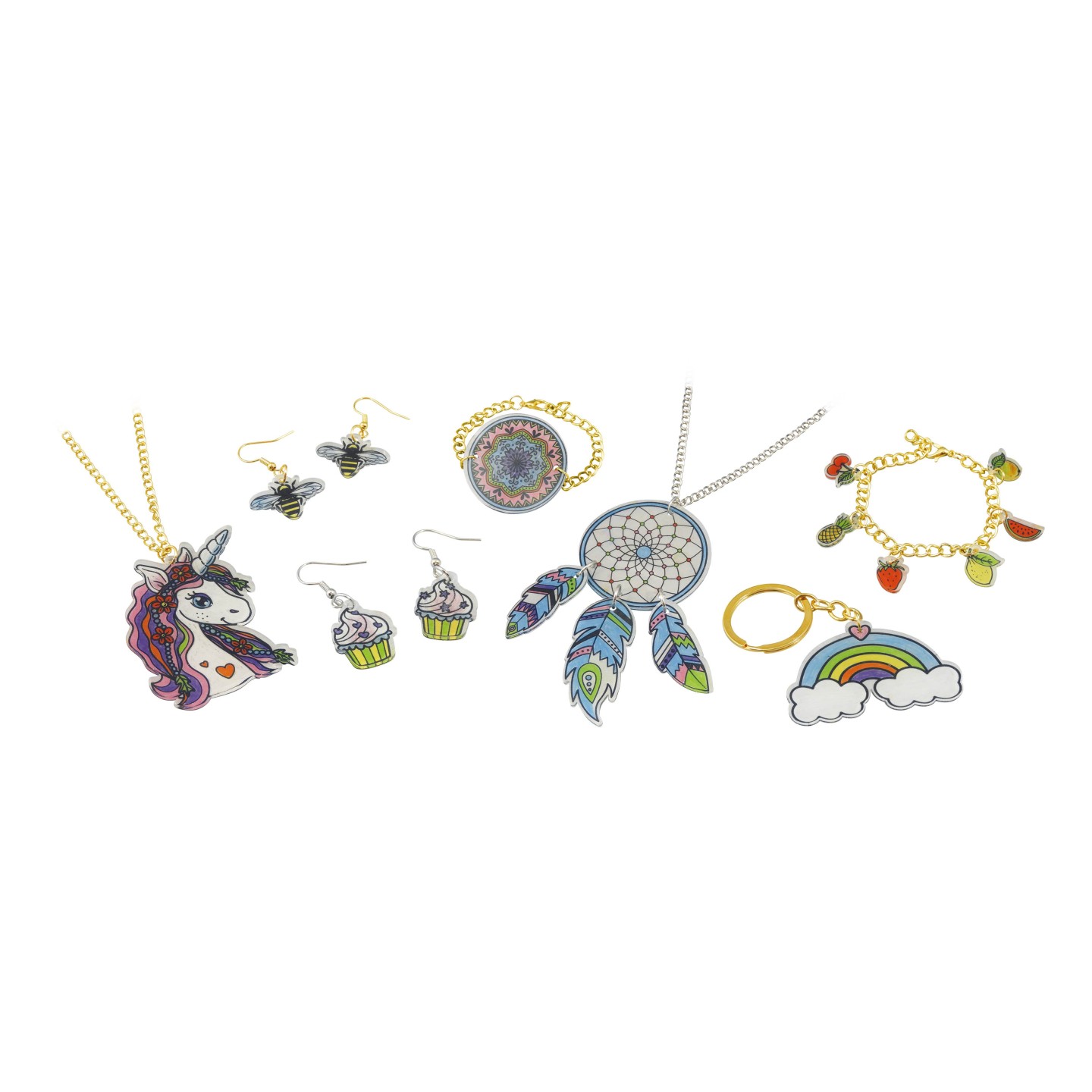 Shrink Plastic jewellery