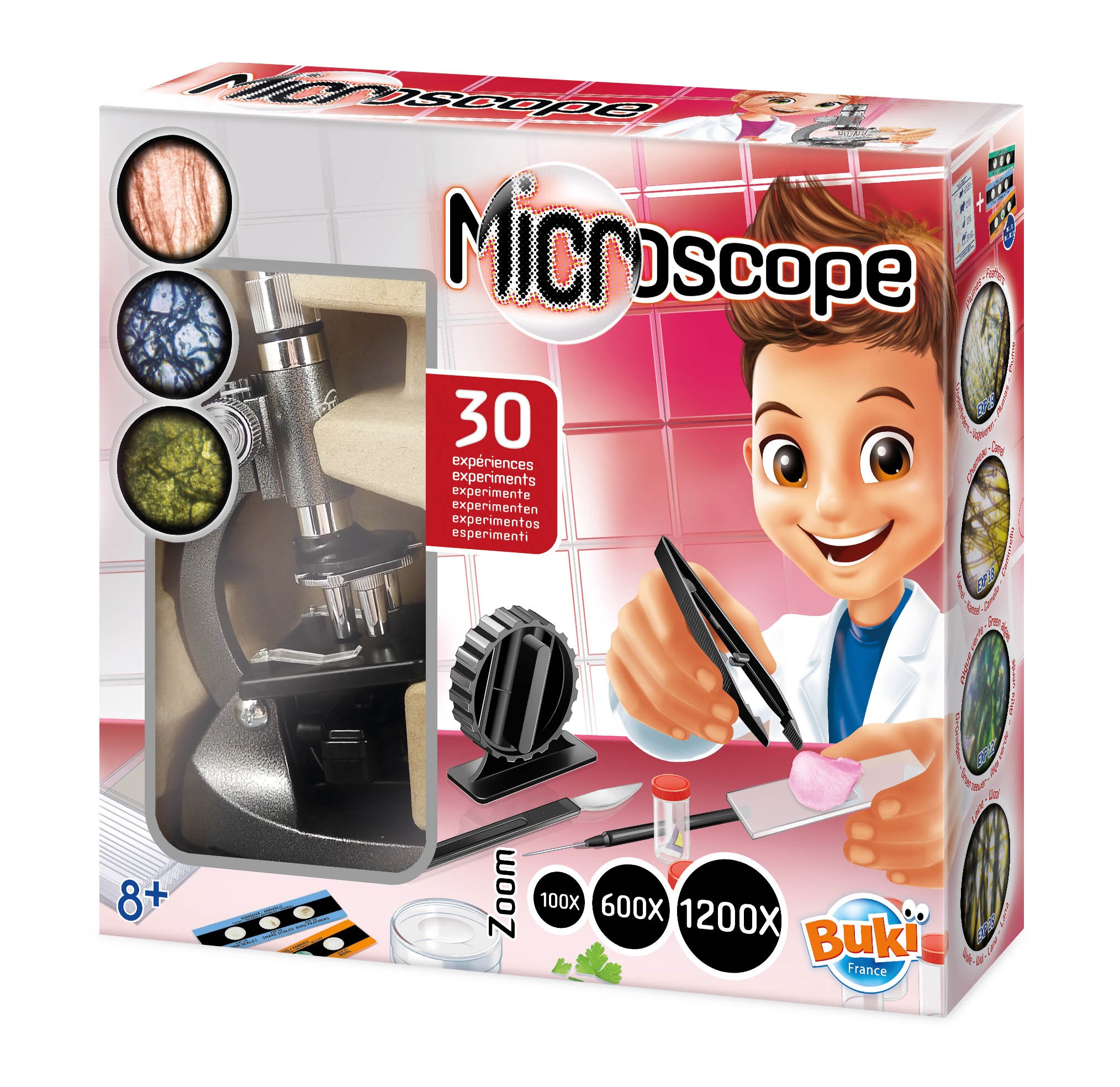 Buki France -Microscope 30 experiments