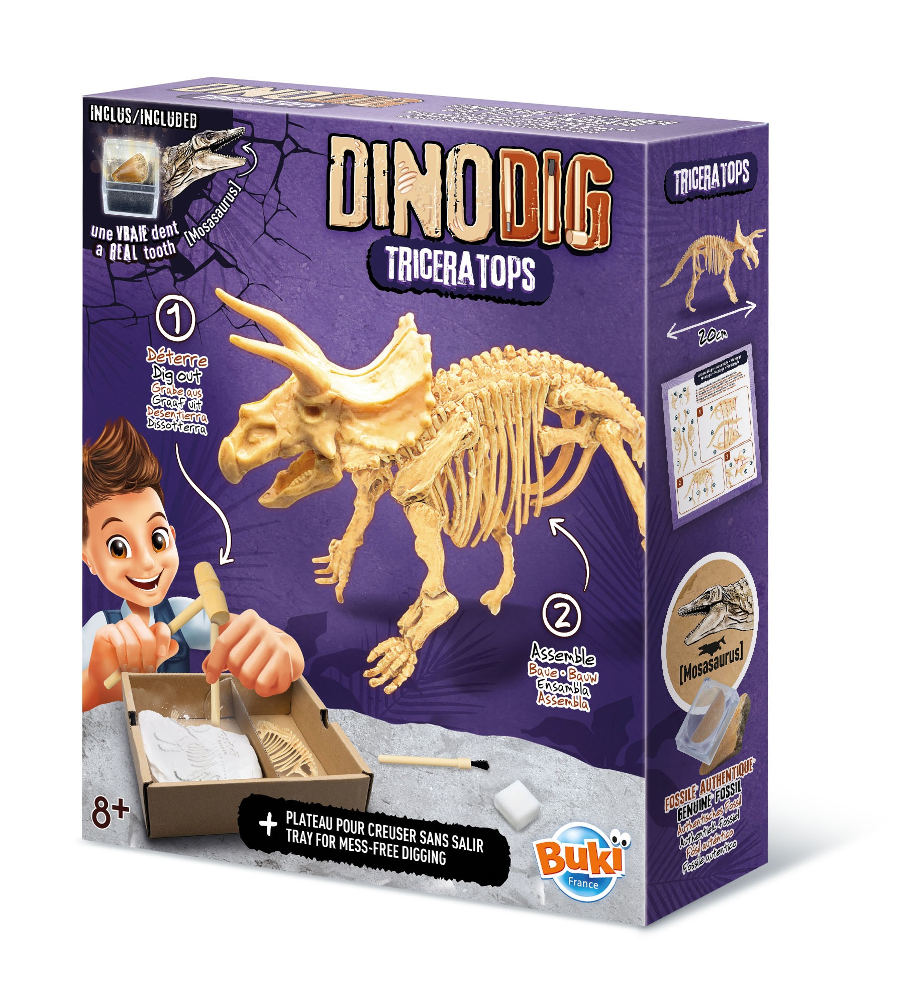 Dino Dig Triceratops - Buki France