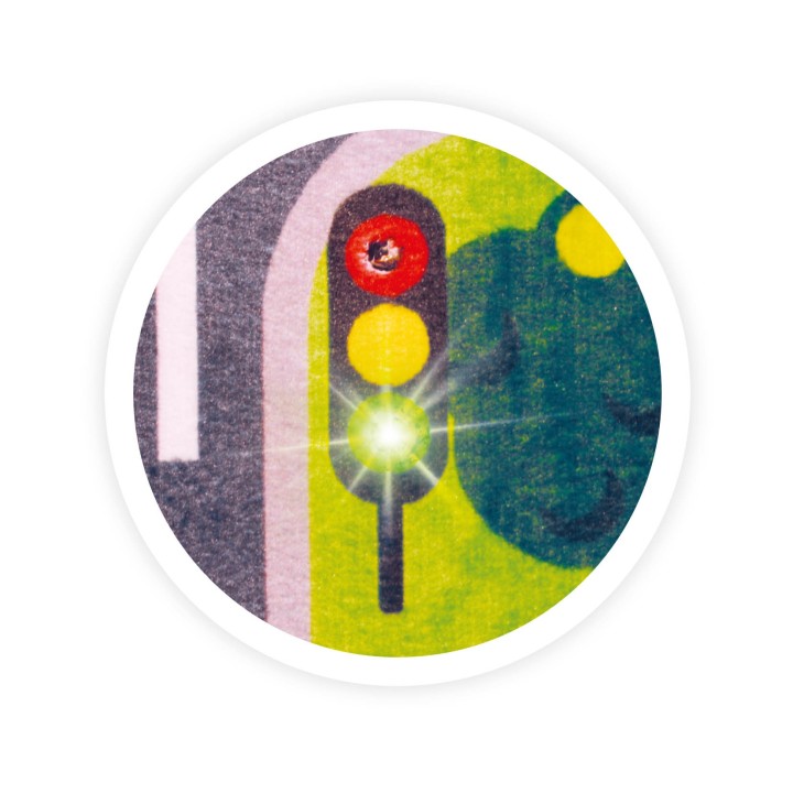 Tapis voiture lumineux