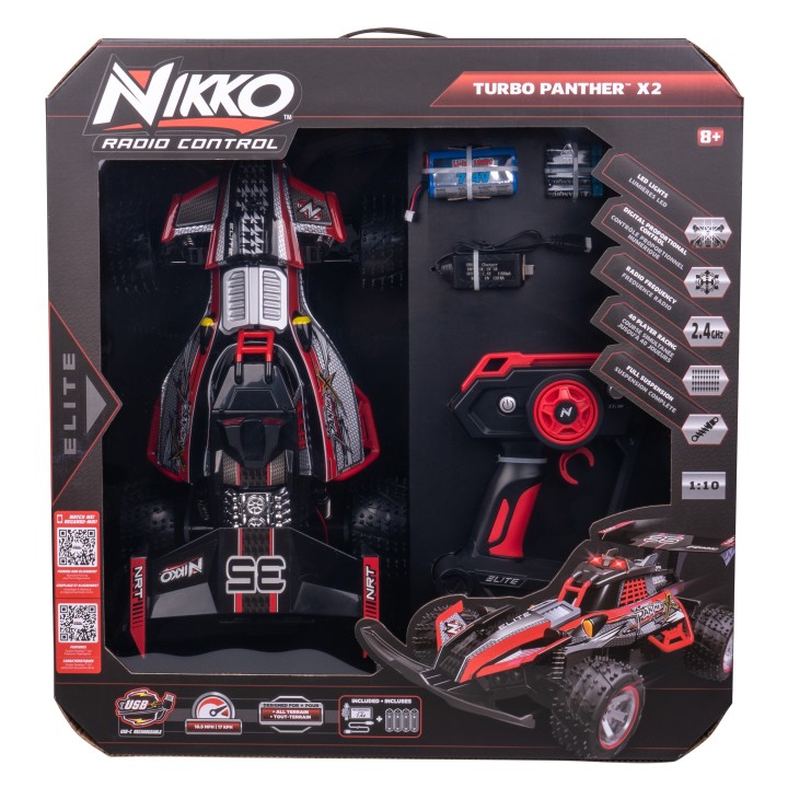 Elite - Turbo panther X2 rouge 1:10