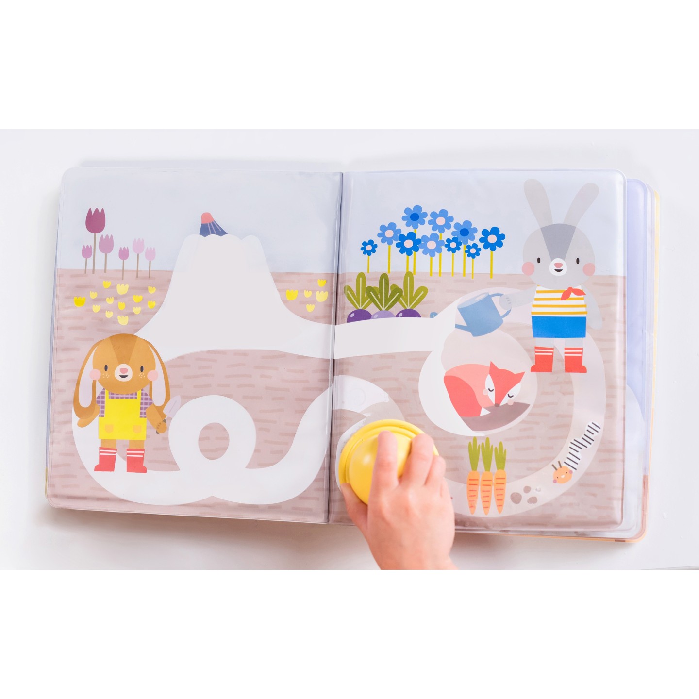 Livre à eau magique