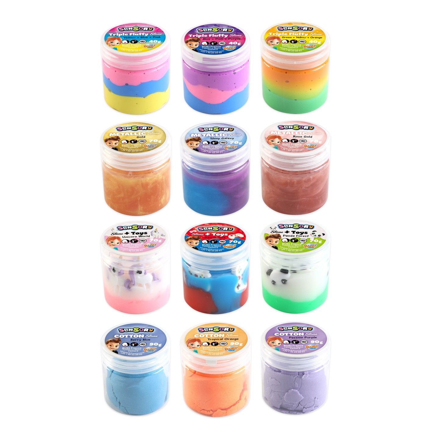 Slime - Présentoir 12 pcs