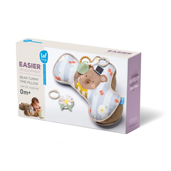 Tummy Time - Coussin ours