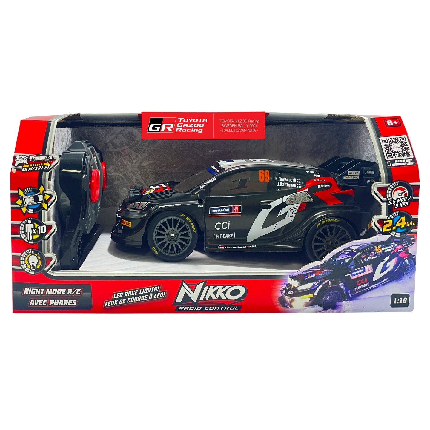 Toyota Gazoo Racing Sweden Rally 2024 - Rovanpera 1:18