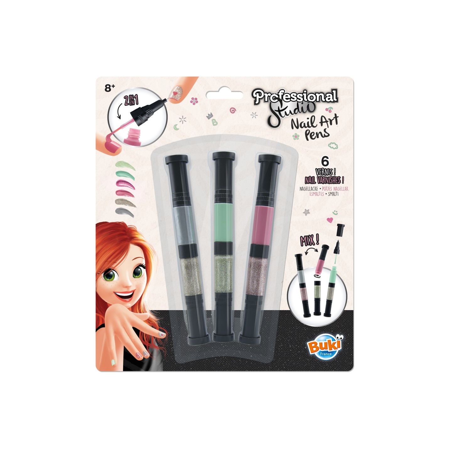 Stylos ongles - Argent
