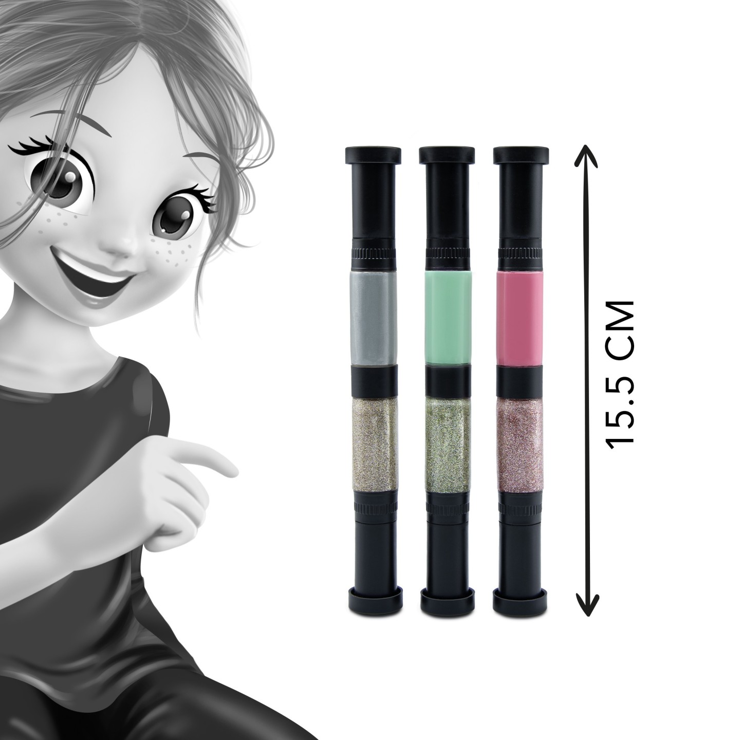 Nail art pens — Silver
