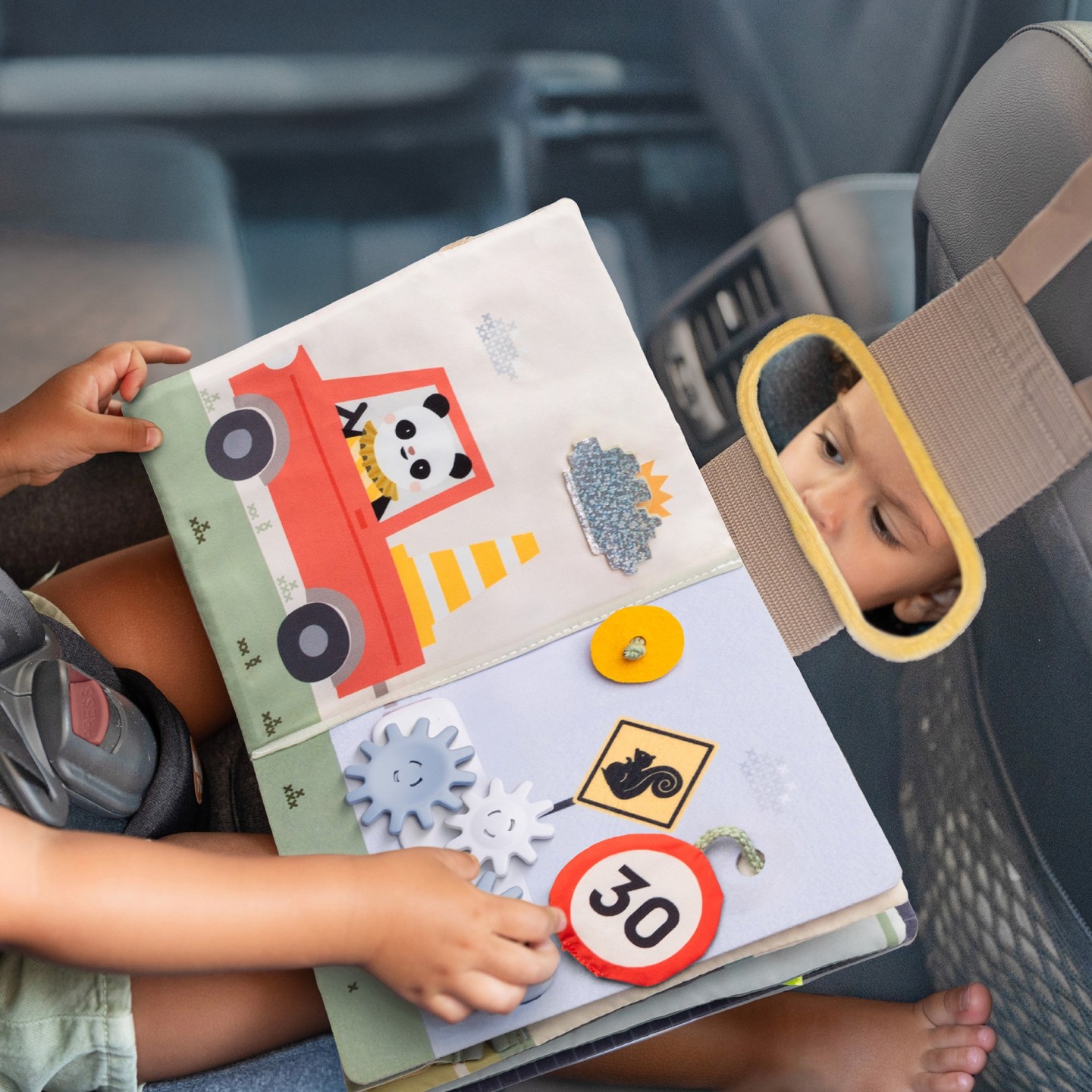 Livre d'activités pour voiture
