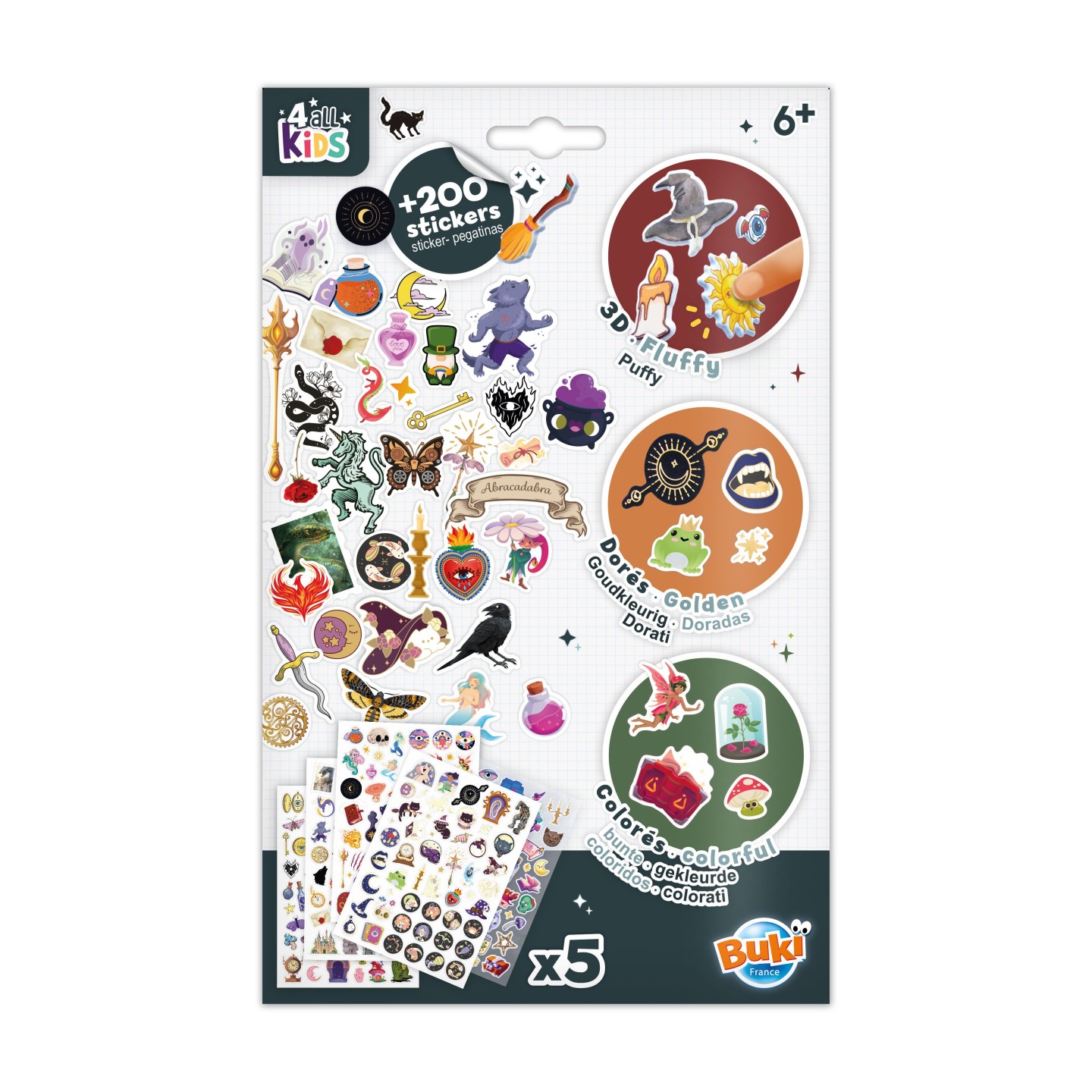 Pochette stickers - Fantastique