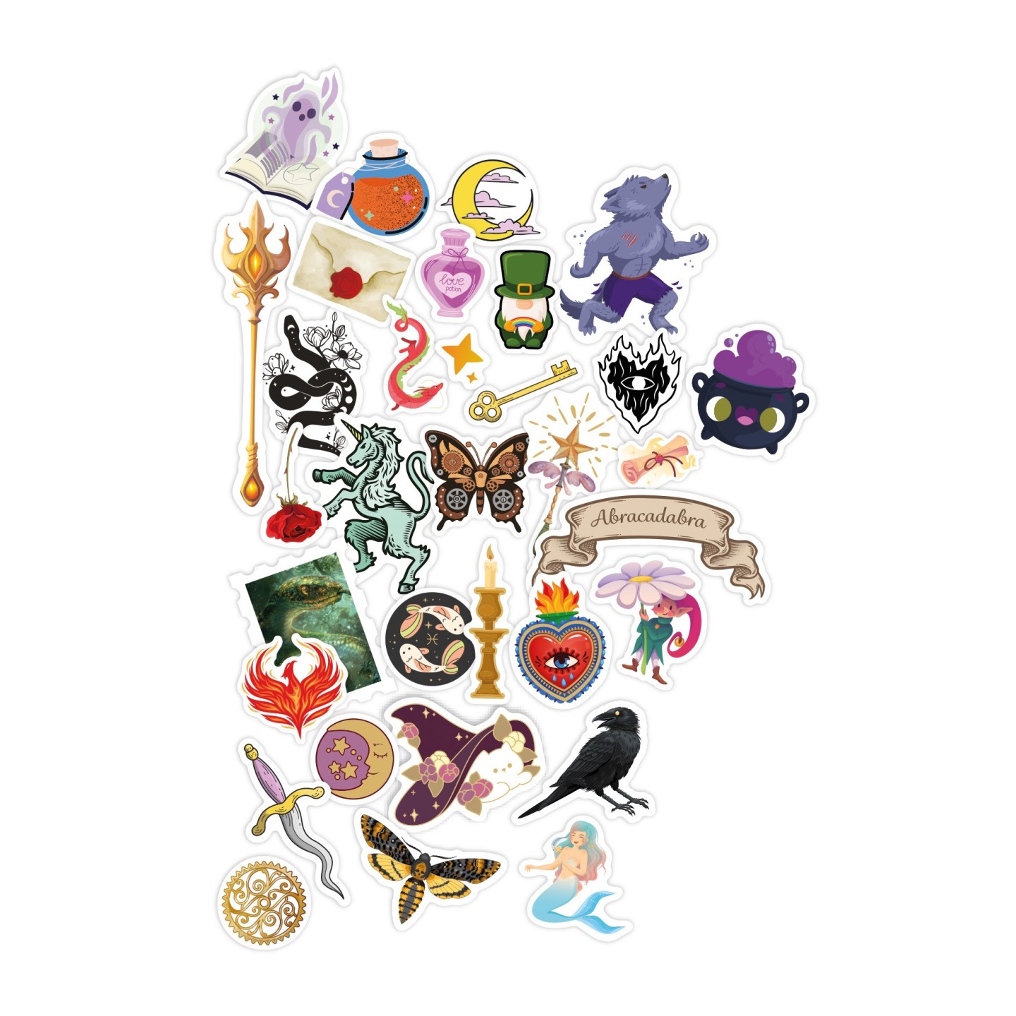 Pochette stickers - Fantastique