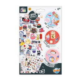 Pochette stickers - Manga