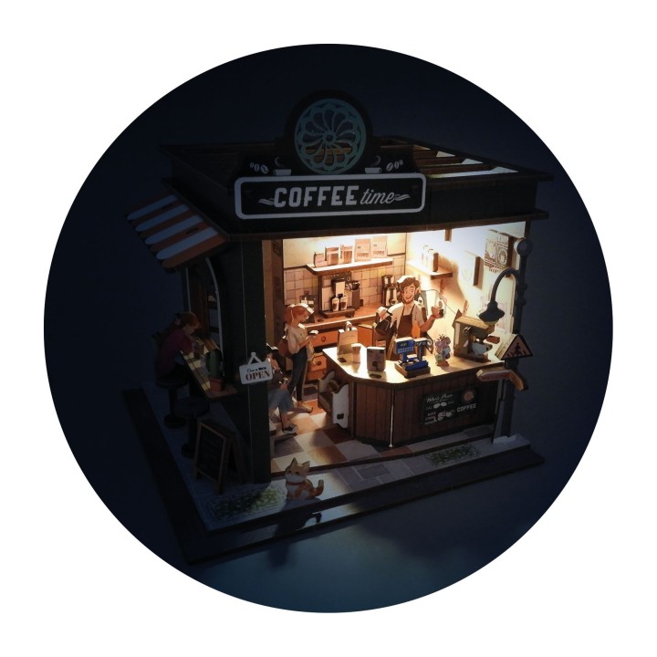 Café diorama