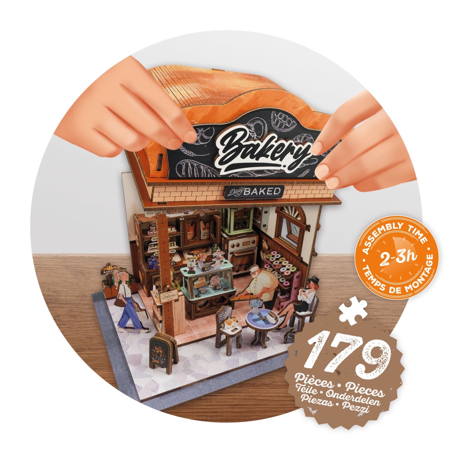 Diorama boulangerie