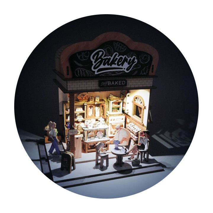 Diorama boulangerie