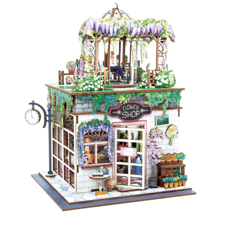 Diorama fleuriste