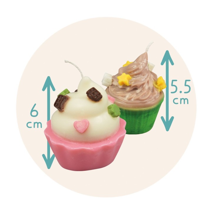 Professional Studio Cupcake candles