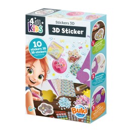 Stickers 3D - Kawaii