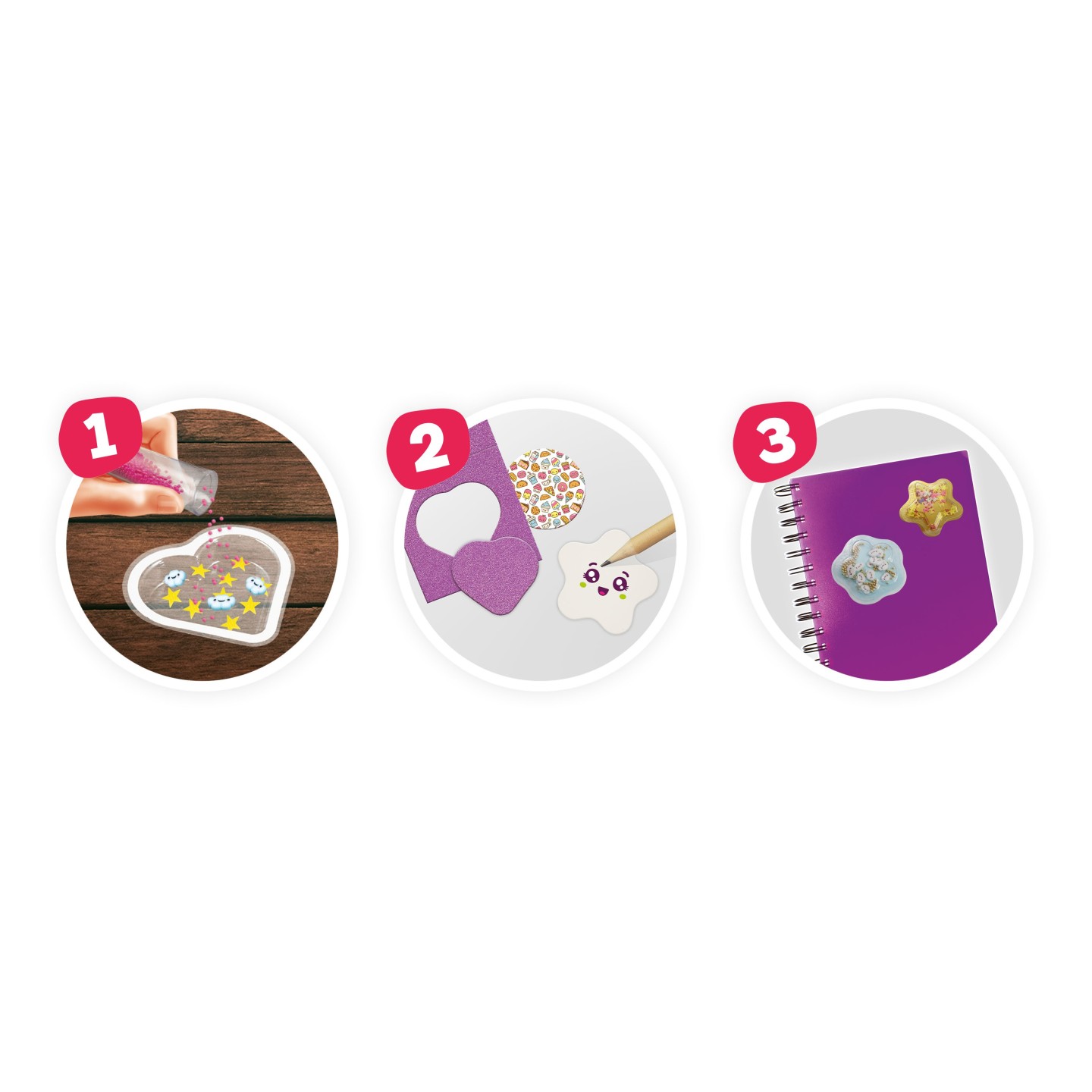 3D Stickers - Kawaii