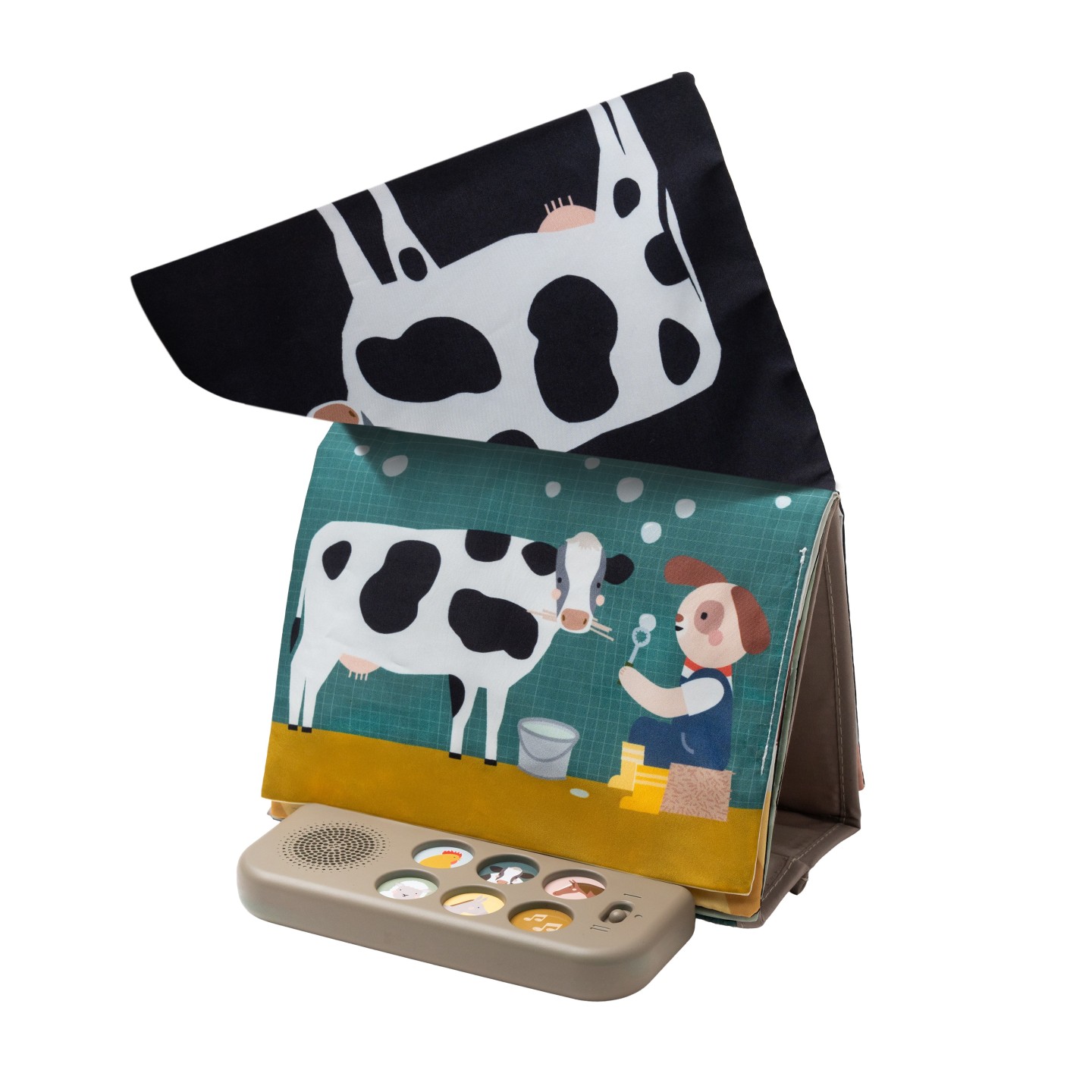 Livre musical chevalet la ferme