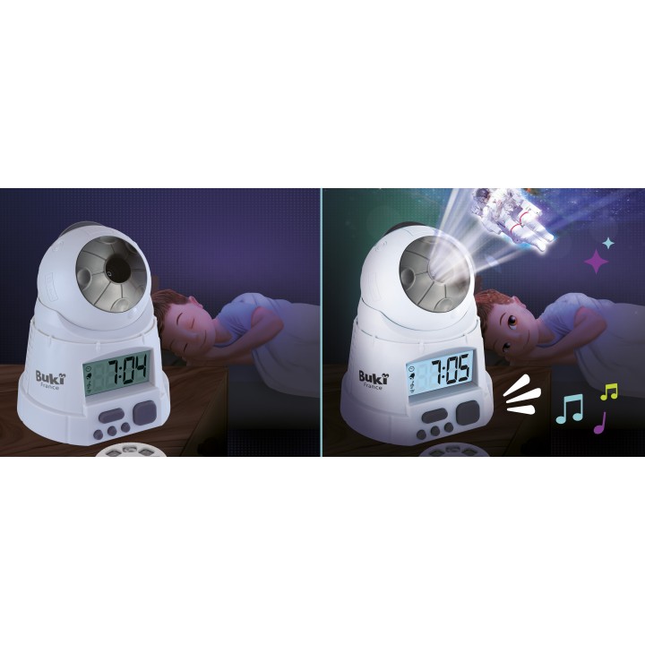 Projection alarm clock