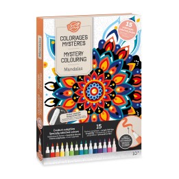 Mystery colouring - Mandalas