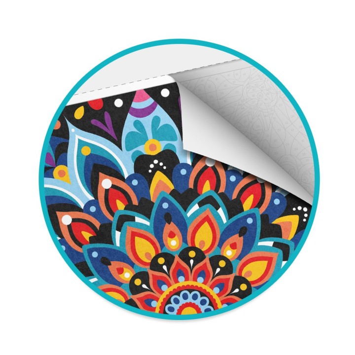 Coloriages mystères - Mandalas