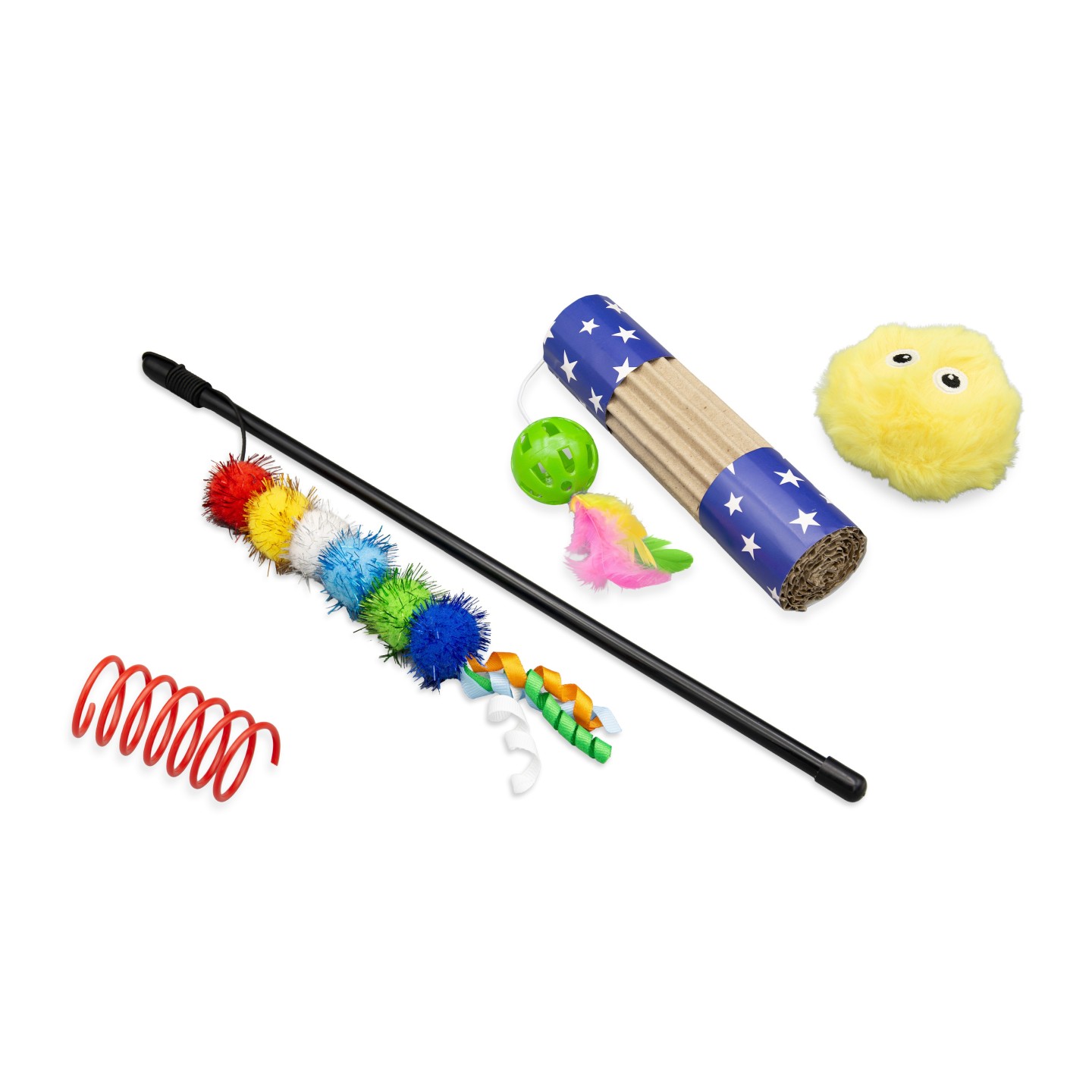 Cat toys – Rainbow set