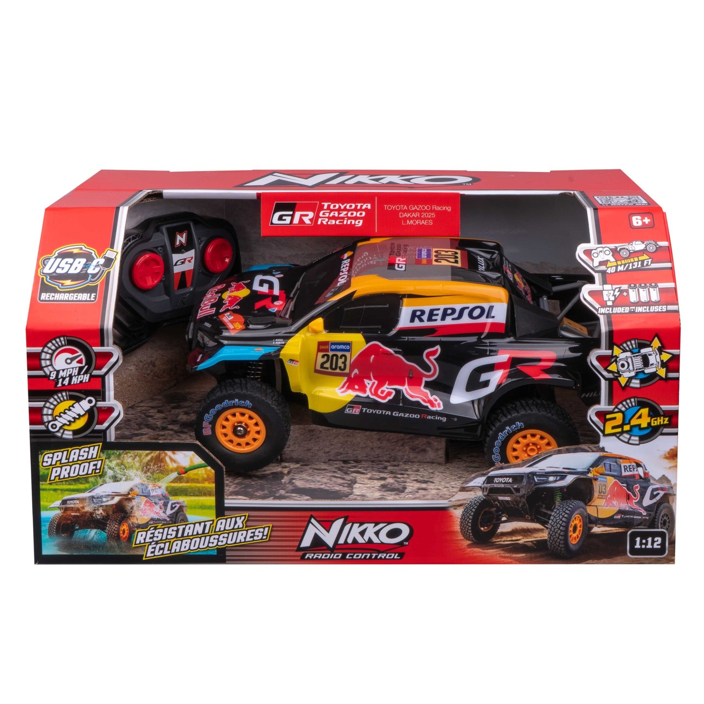 Toyota GAZOO Racing Dakar 2025 Pro Trucks 1:12
