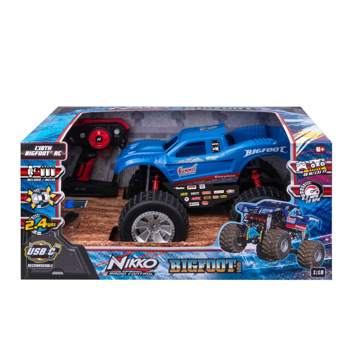 Bigfoot RC – Bleu 1:10