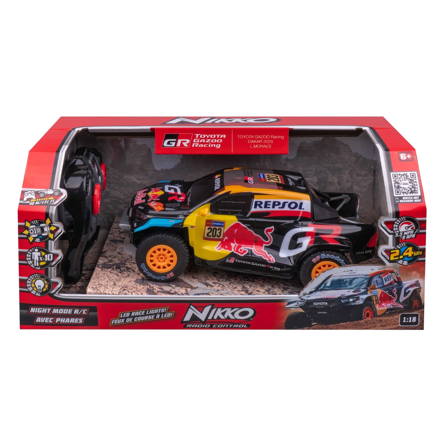 Toyota Gazoo Racing Dakar 2025 - Moraes 1:18