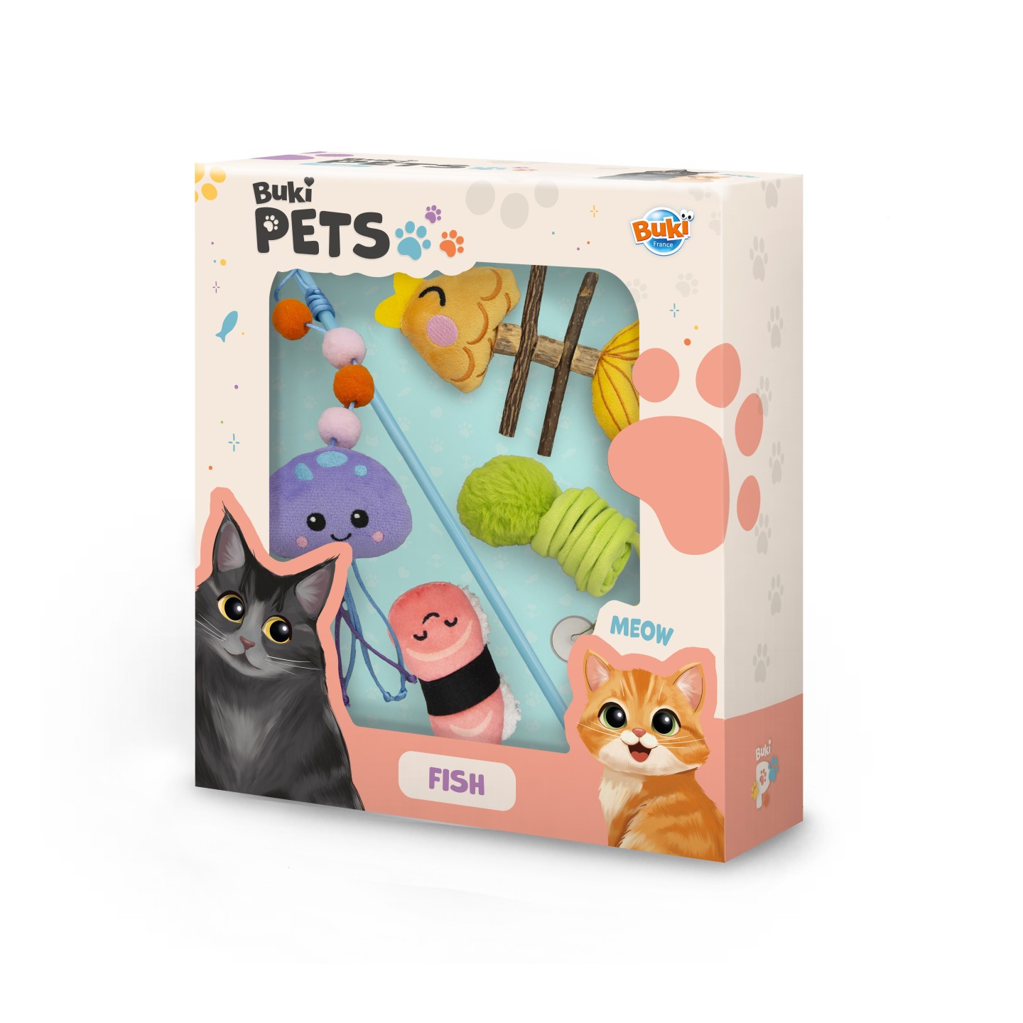 Cat toys - Fishing set