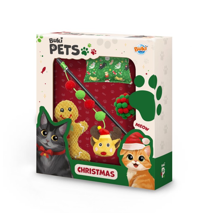 Jouets pour chats - Coffret Noël