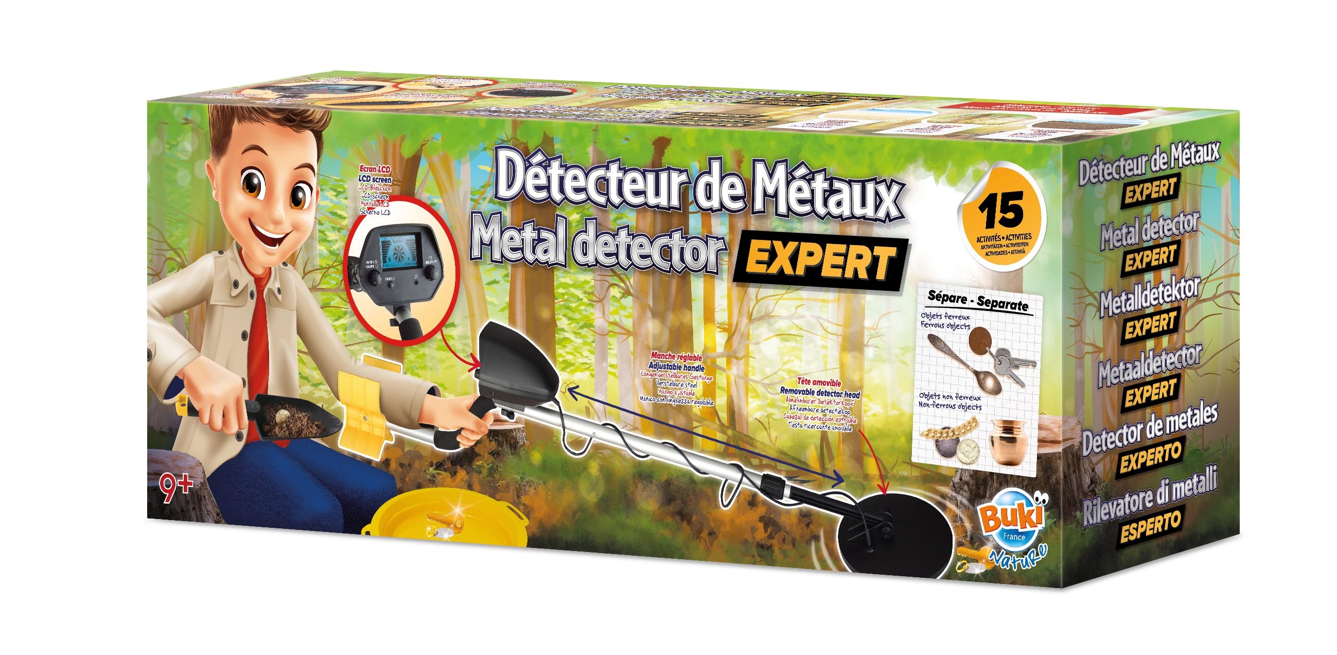 ex displays boxed BUKI DIGITAL METAL DETECTOR rrp £39.99 New open box 