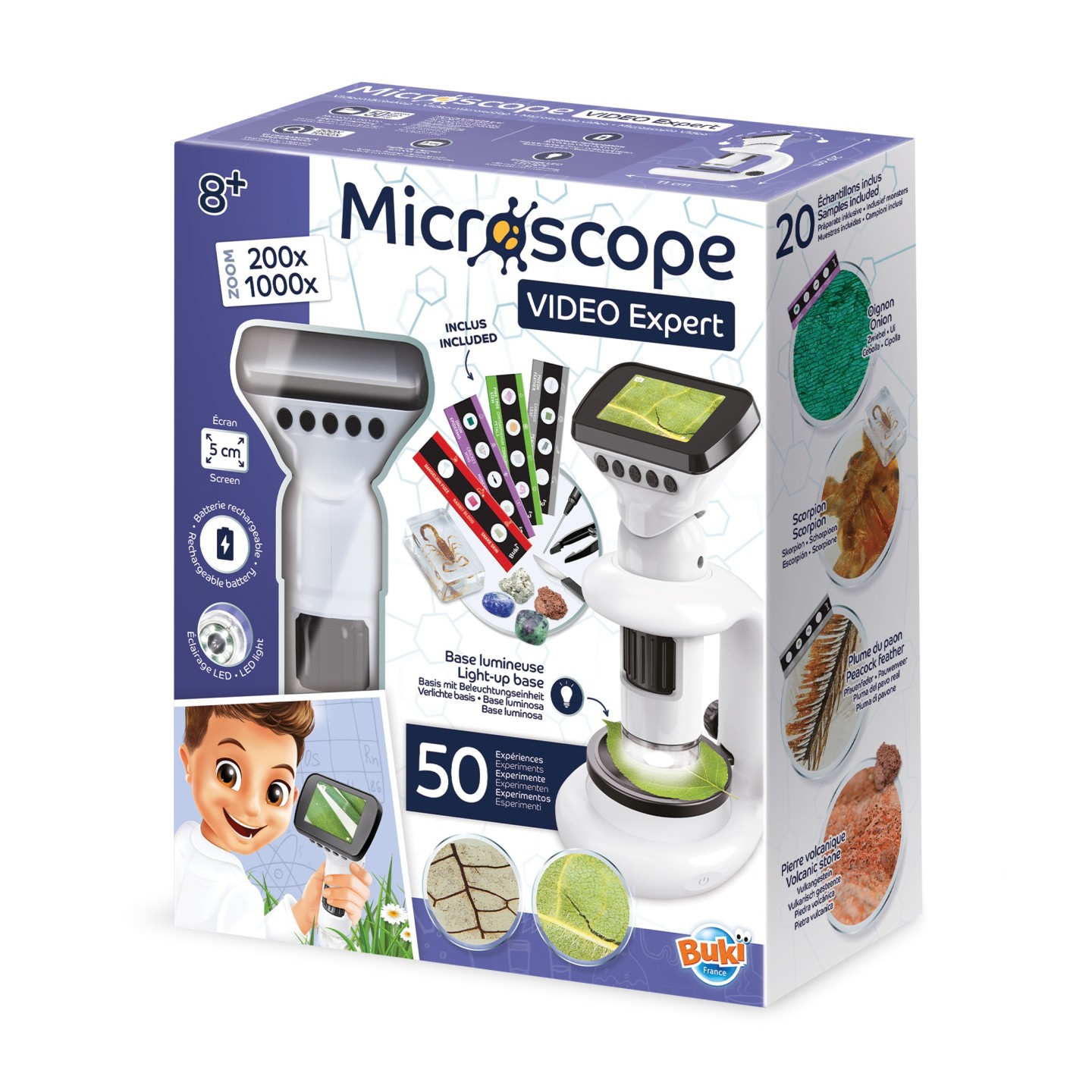 Microscope vidéo expert - Buki France