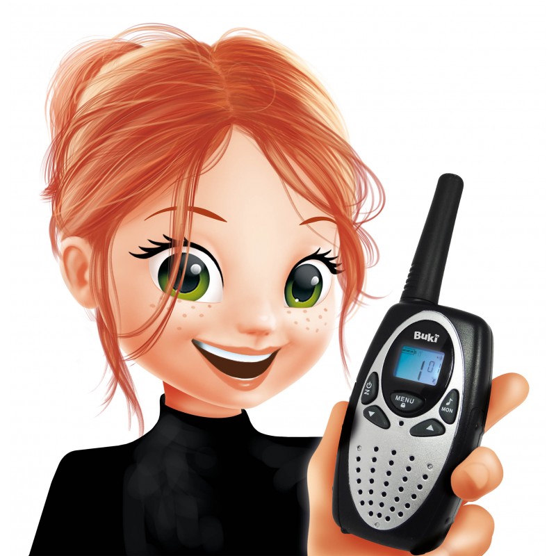 Walkie talkie rechargeable - Buki - 8 ans